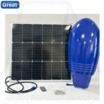 چراغ خورشیدی 70 وات پنل جدا گریت سولار 3200 لومن Great Solar 70W Solar Light 3200 Lumens - Image 2