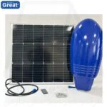 چراغ خورشیدی 70 وات پنل جدا گریت سولار 3200 لومن Great Solar 70W Solar Light 3200 Lumens - Image 2