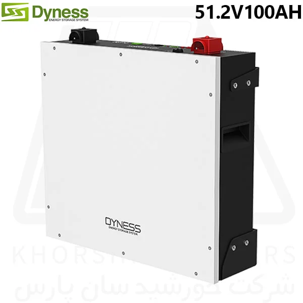 باتری لیتیوم 5/12 کیلووات داینس از نمای روبه رو