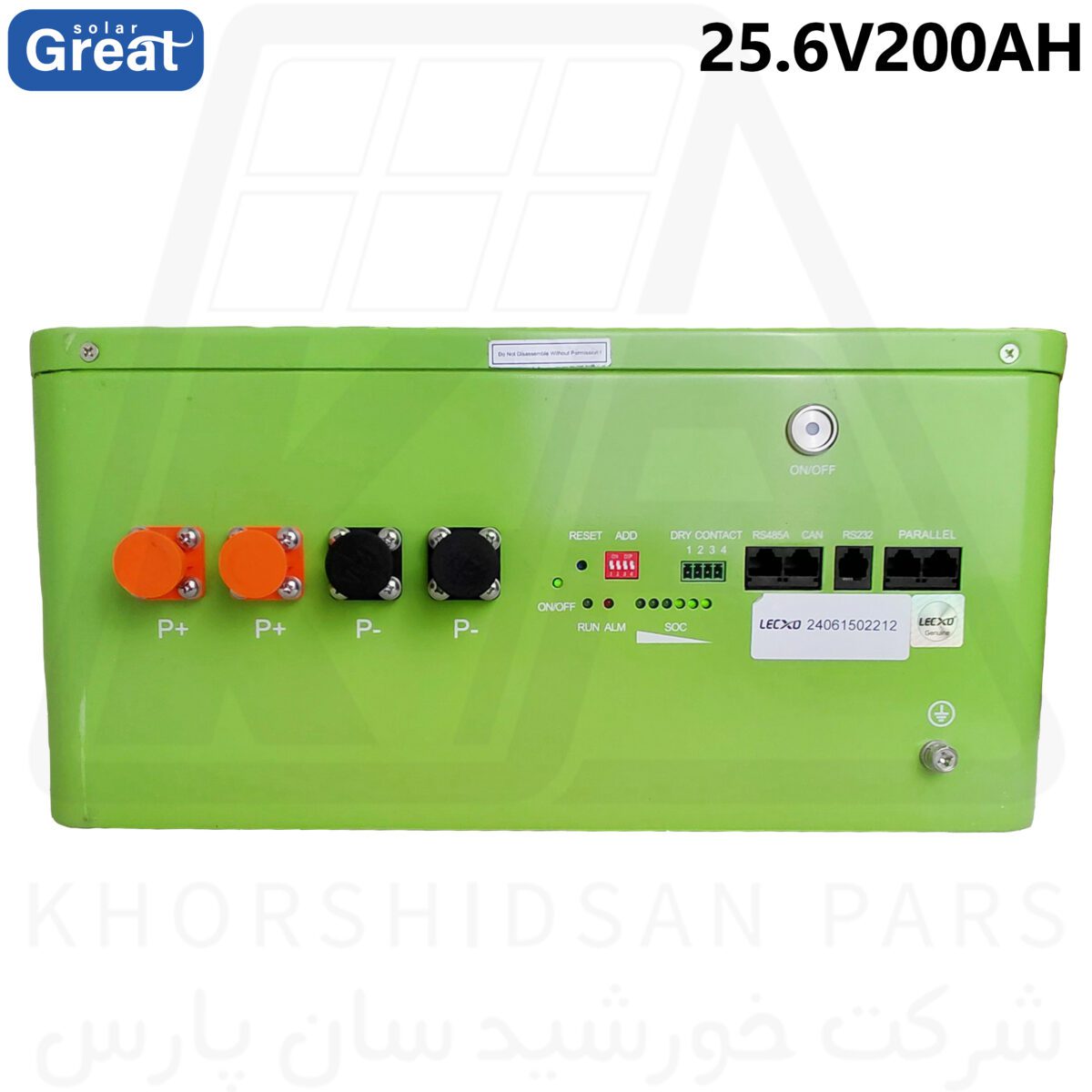 باتری لیتیوم 25 ولت 200 آمپر لکسو Lecxo 25V 200A Lithium Battery - Image 2