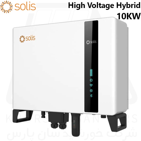 اینورتر هیبریدی ۱۰ کیلووات سه فاز سولیس از نمای کنار